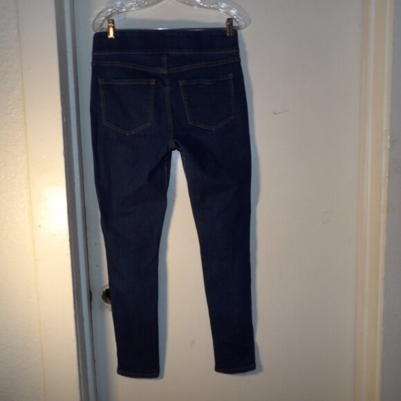 GUC Old Navy Rock Star Mid Rise Super Skinny Pull On Jeggings Sz 8 - Picture 6 of 6